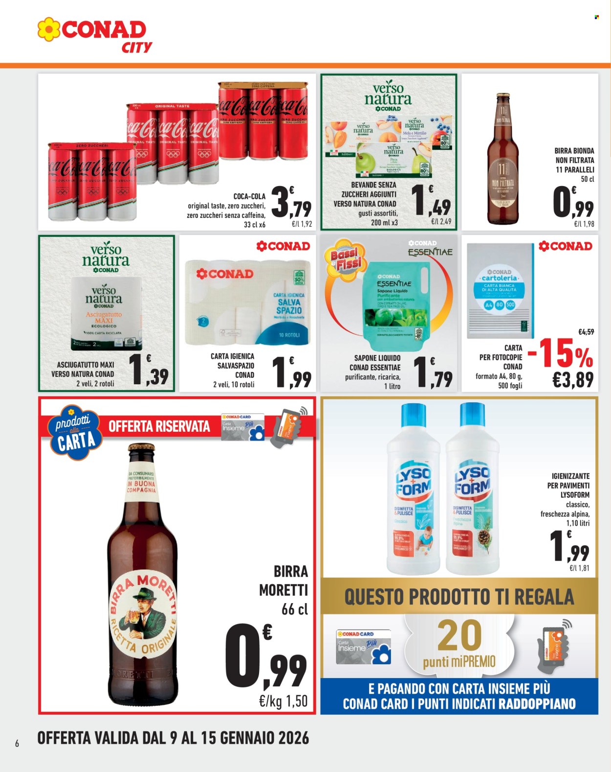 Volantino Conad City - 9/1/2026 - 15/1/2026. Pagina 6