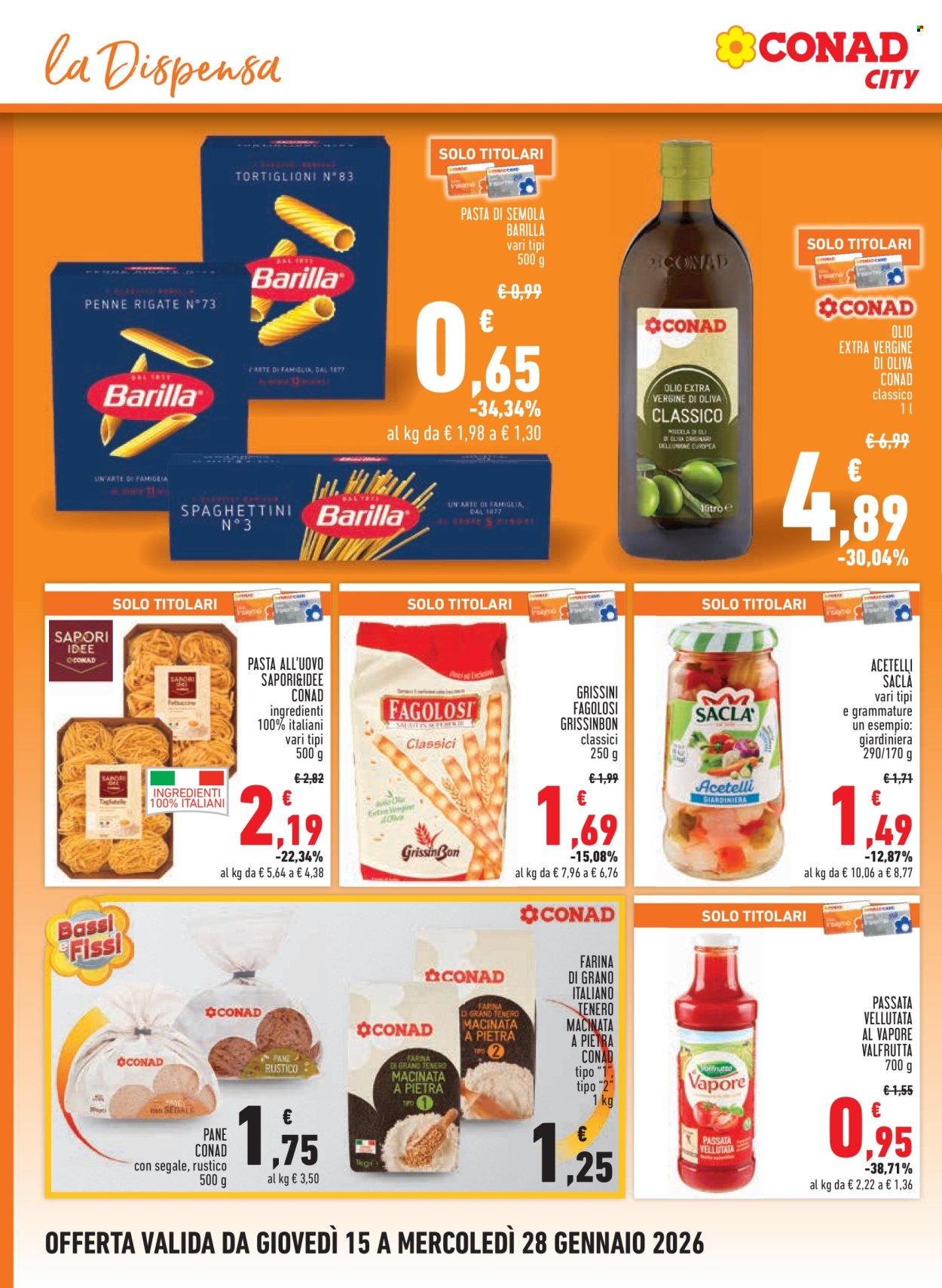 Volantino Conad - 15/1/2026 - 28/1/2026. Pagina 10