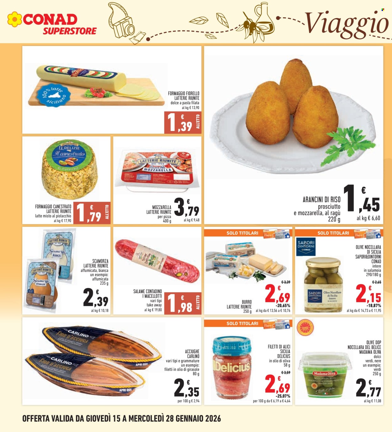 Volantino Conad Superstore - 15/1/2026 - 28/1/2026. Pagina 18
