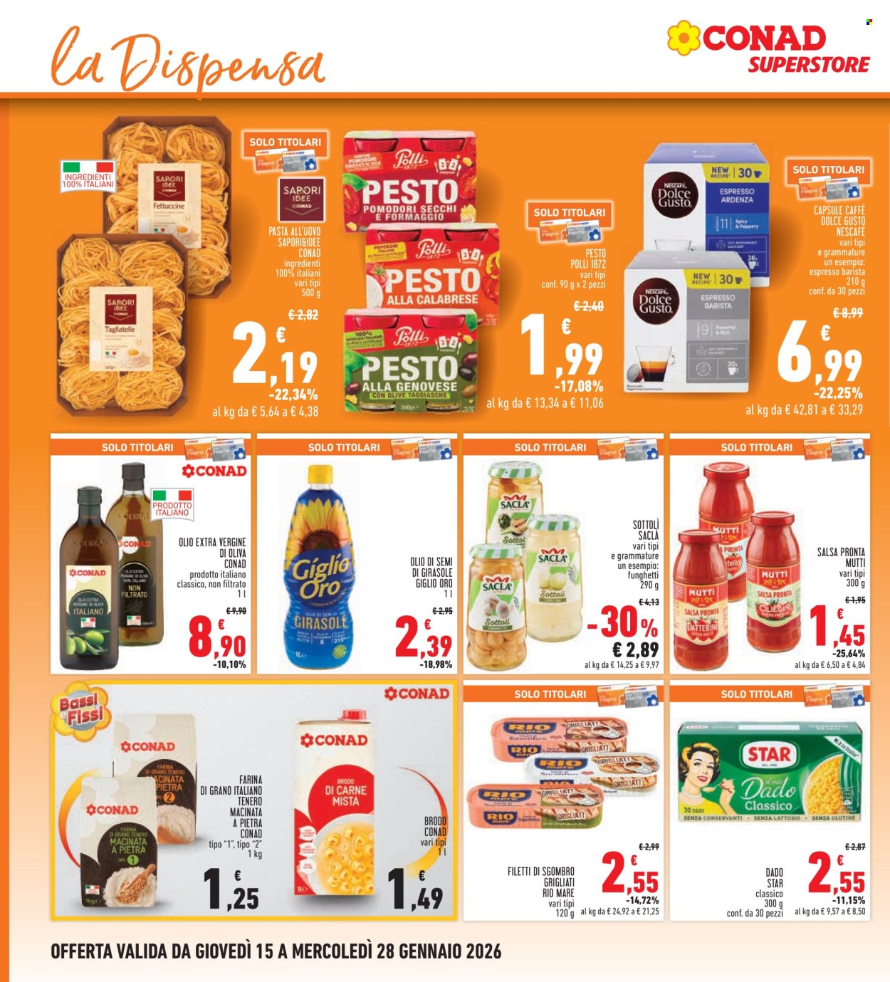 Volantino Conad Superstore - 15/1/2026 - 28/1/2026. Pagina 20