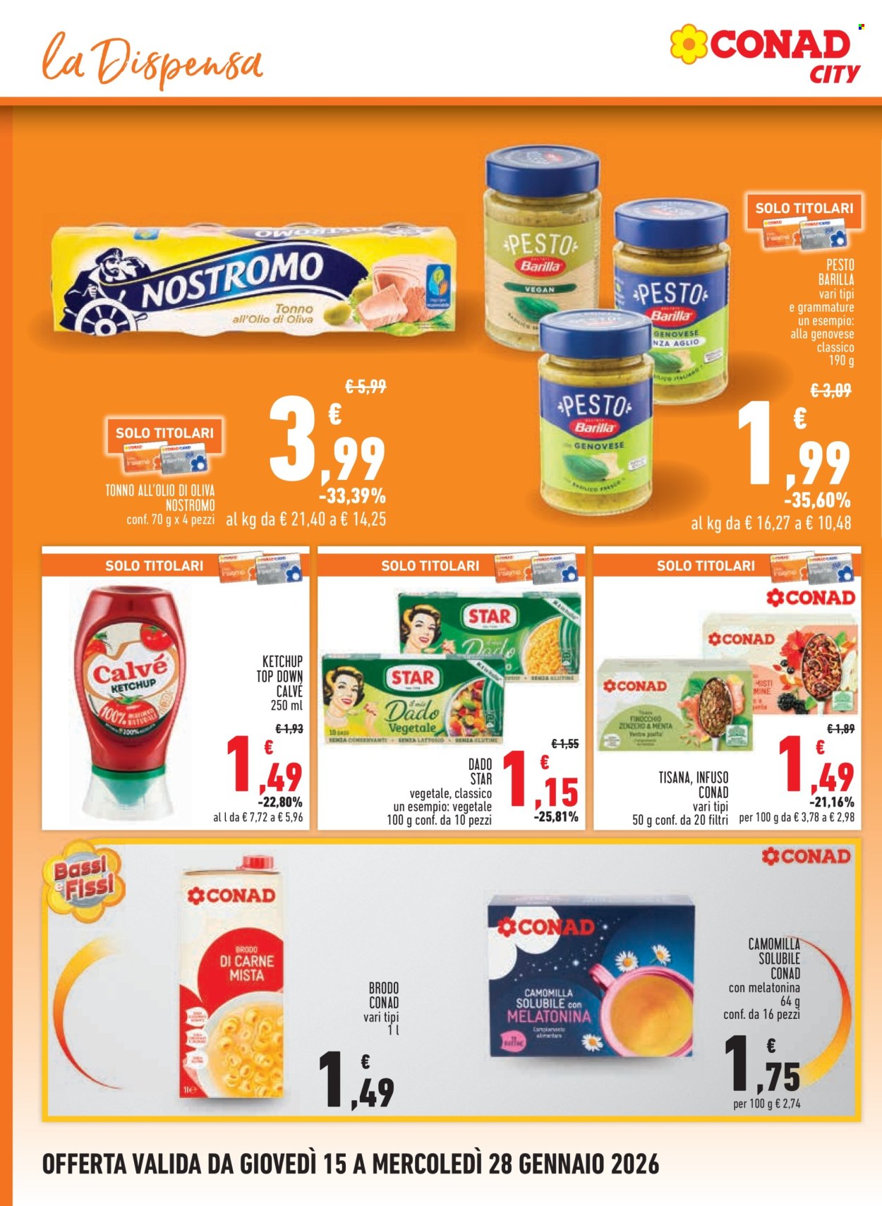 Volantino Conad - 15/1/2026 - 28/1/2026. Pagina 14