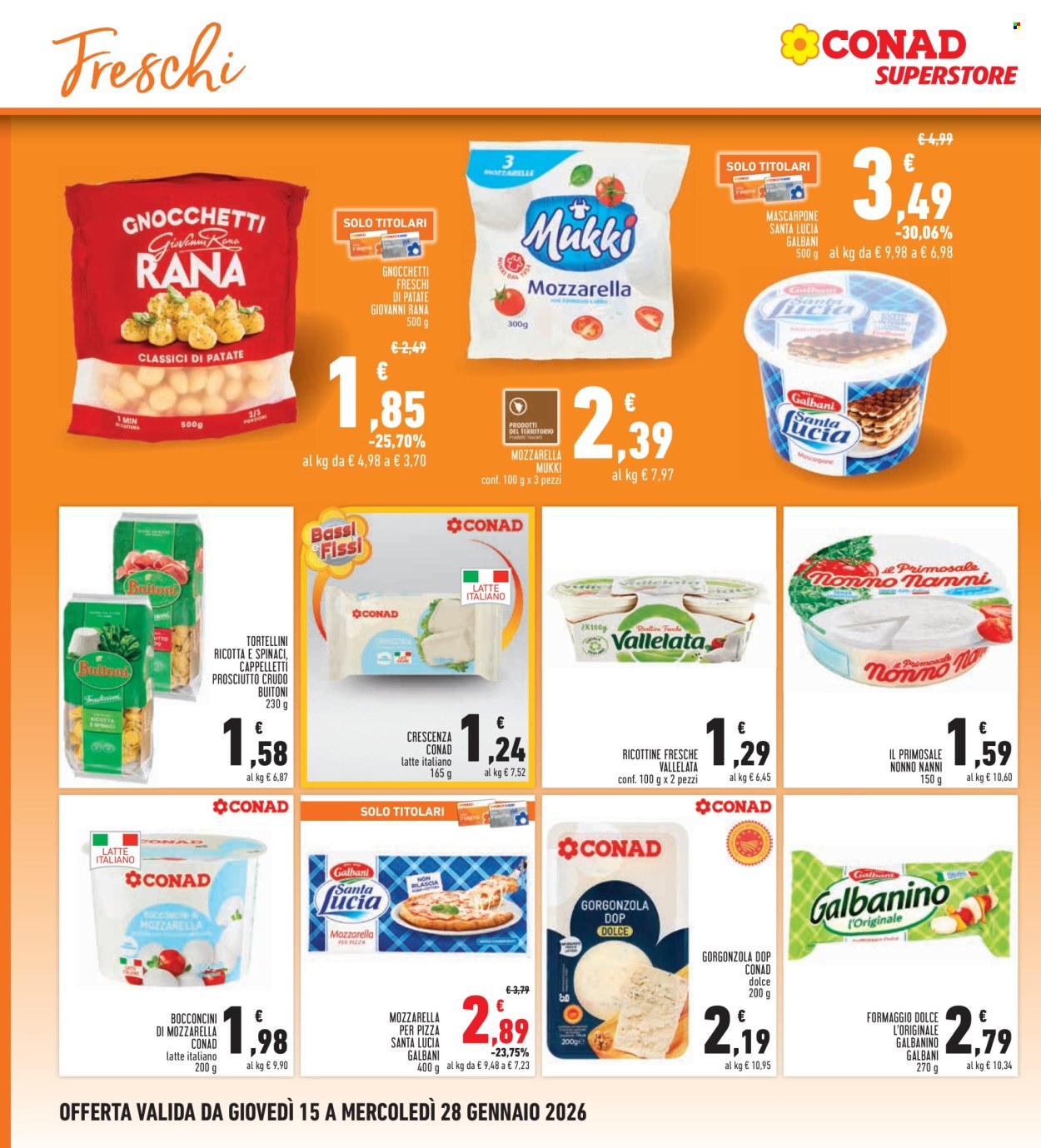 Volantino Conad - 15/1/2026 - 28/1/2026. Pagina 12