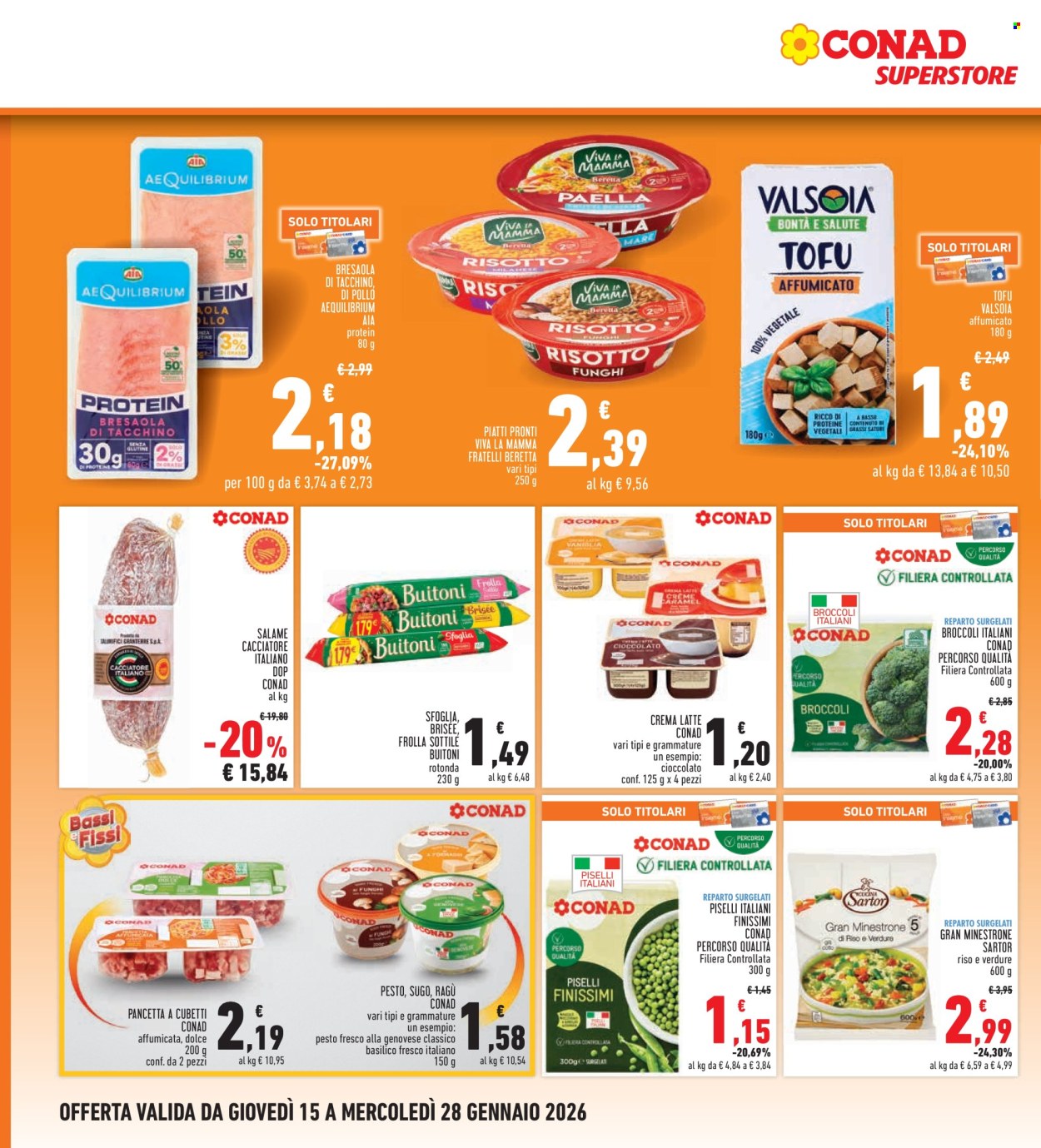 Volantino Conad - 15/1/2026 - 28/1/2026. Pagina 14