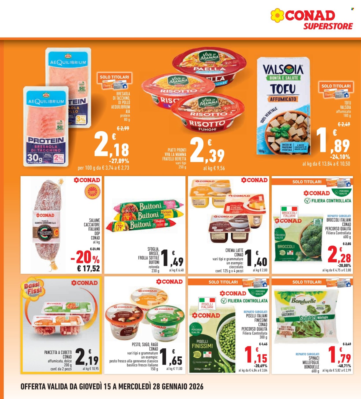 Volantino Conad Superstore - 15/1/2026 - 28/1/2026. Pagina 14