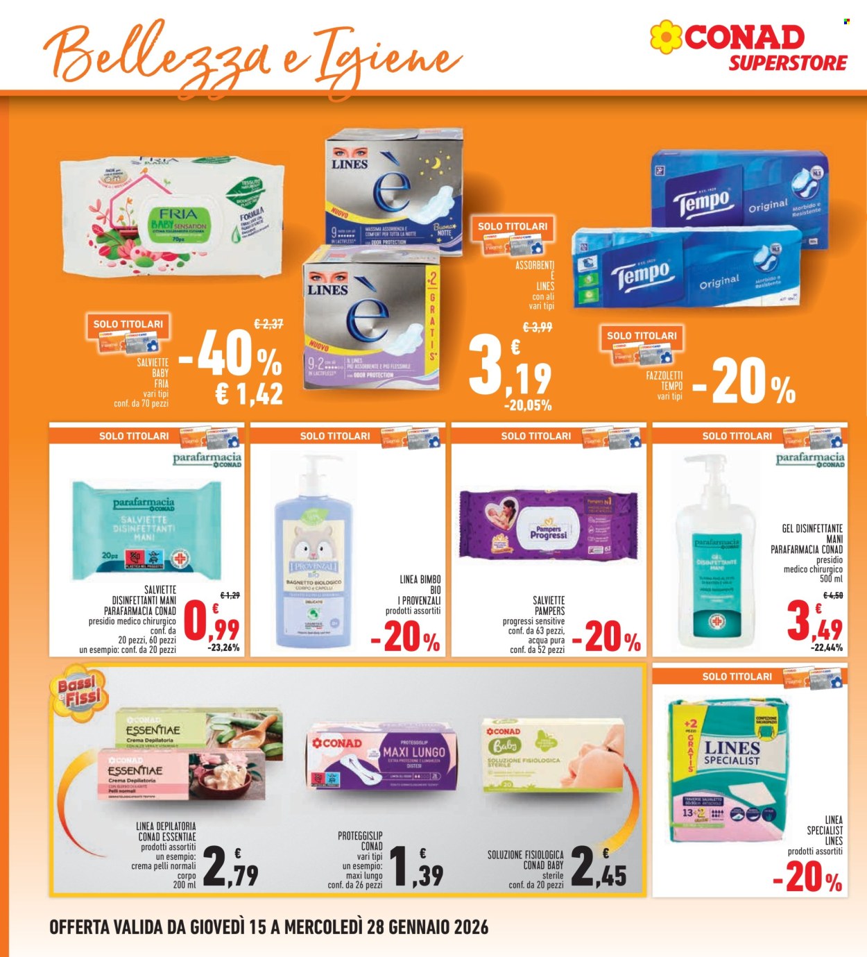 Volantino Conad - 15/1/2026 - 28/1/2026. Pagina 24