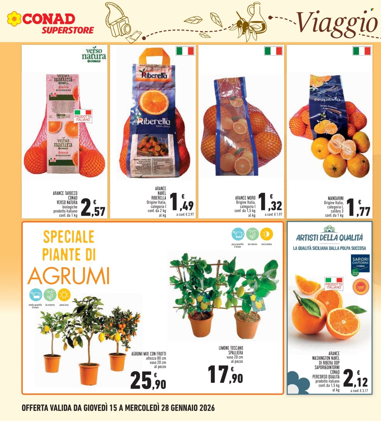 Volantino Conad Superstore - 15/1/2026 - 28/1/2026. Pagina 16