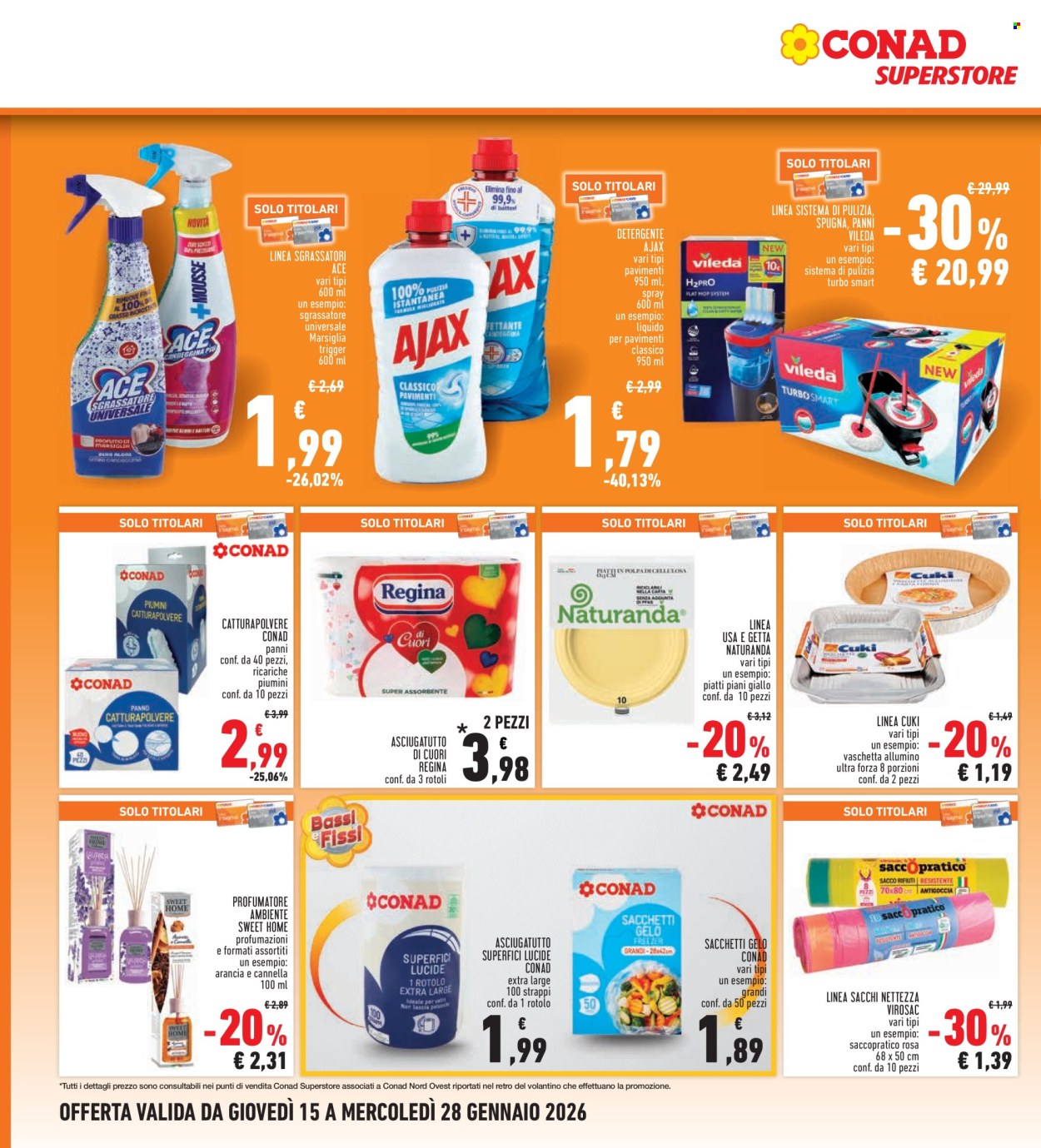 Volantino Conad - 15/1/2026 - 28/1/2026. Pagina 26