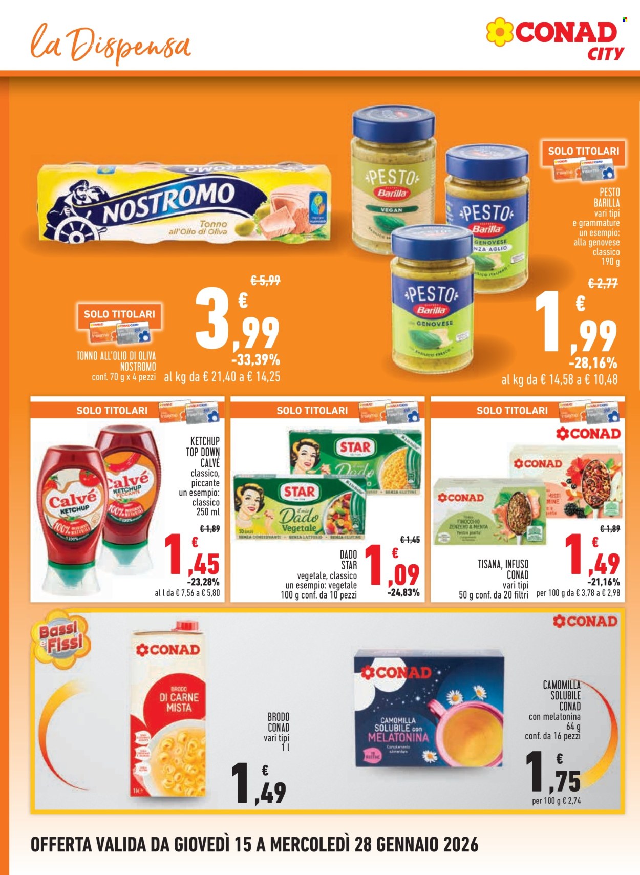 Volantino Conad - 15/1/2026 - 28/1/2026. Pagina 14