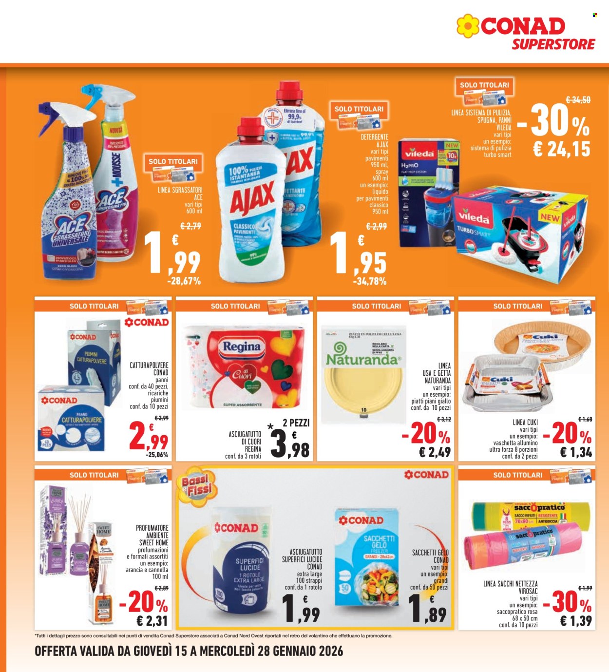 Volantino Conad Superstore - 15/1/2026 - 28/1/2026. Pagina 26