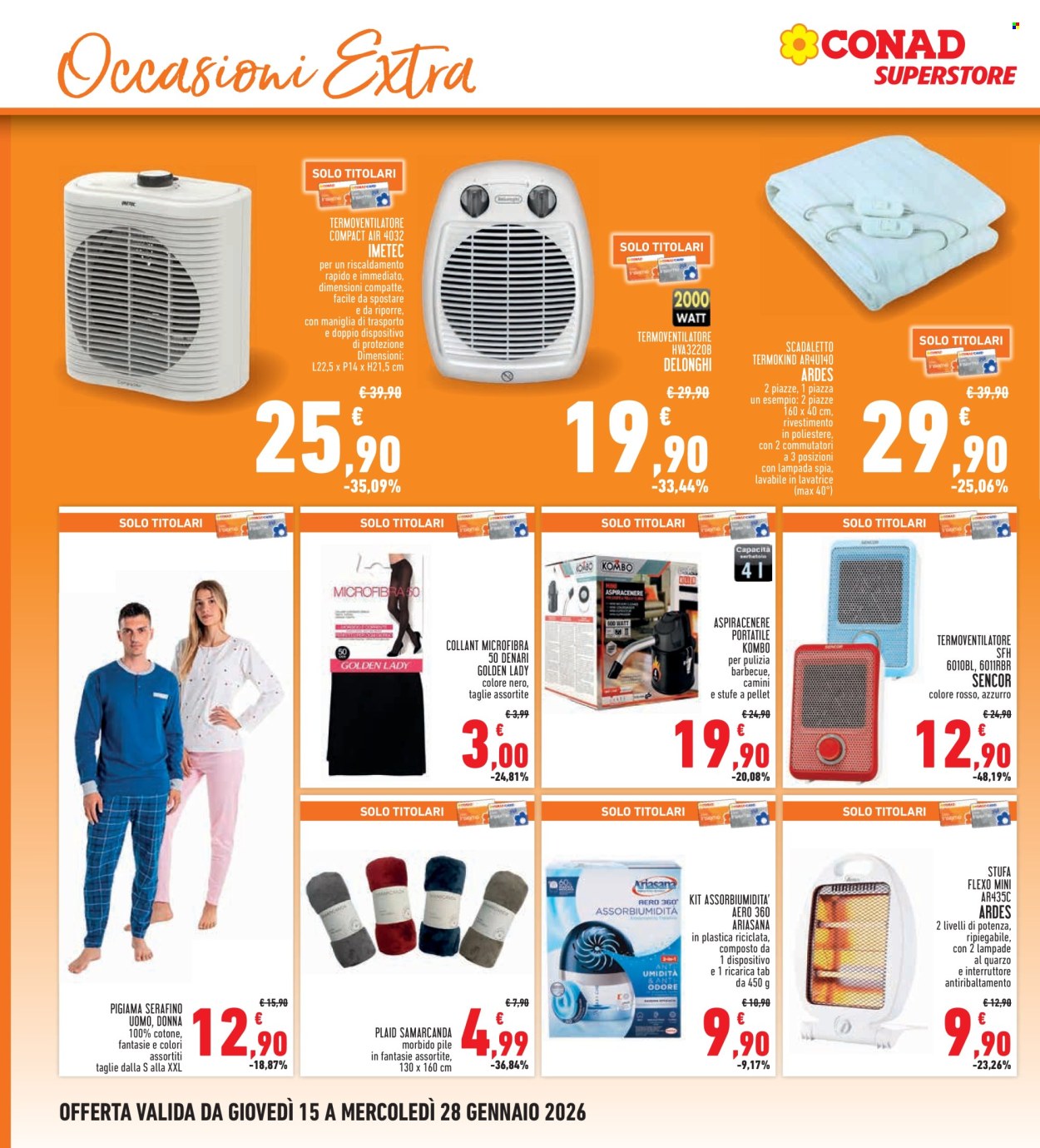 Volantino Conad Superstore - 15/1/2026 - 28/1/2026. Pagina 28
