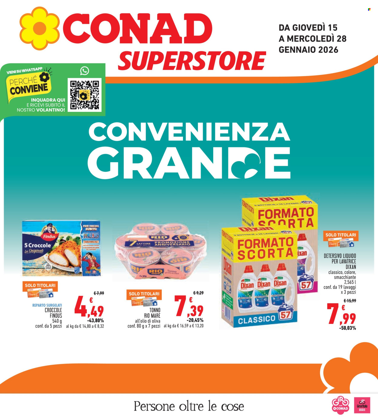 Volantino Conad - 15/1/2026 - 28/1/2026. Pagina 1