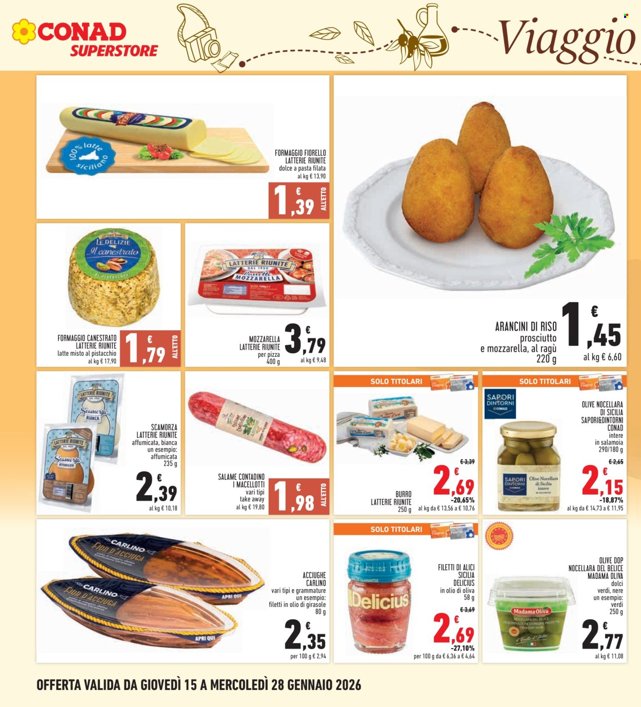 Volantino Conad - 15/1/2026 - 28/1/2026. Pagina 18
