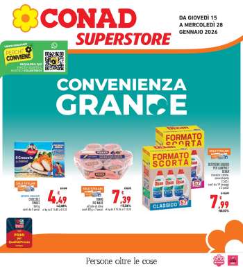 Volantino Conad - 15/1/2026 - 28/1/2026.