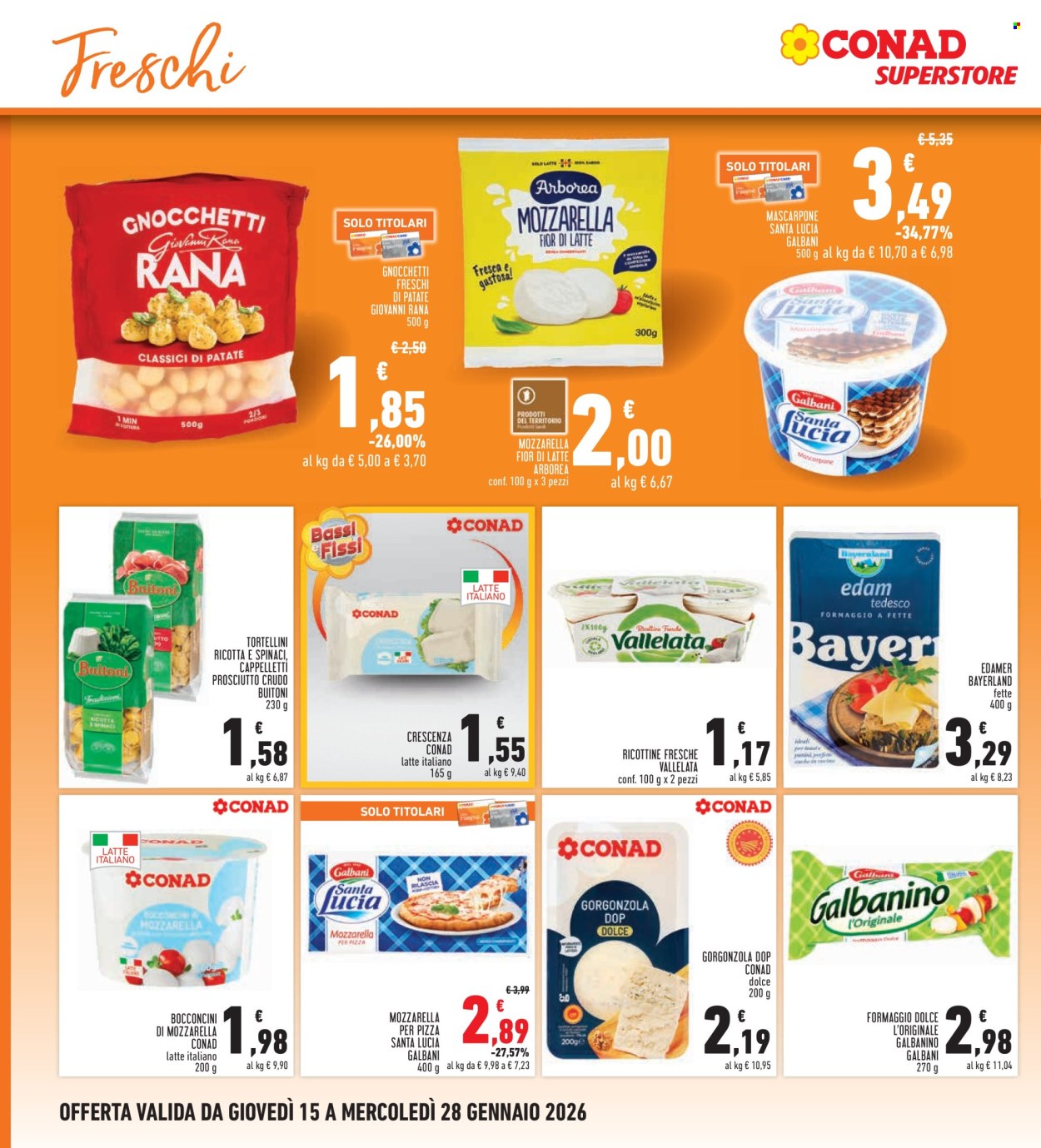 Volantino Conad - 15/1/2026 - 28/1/2026. Pagina 12