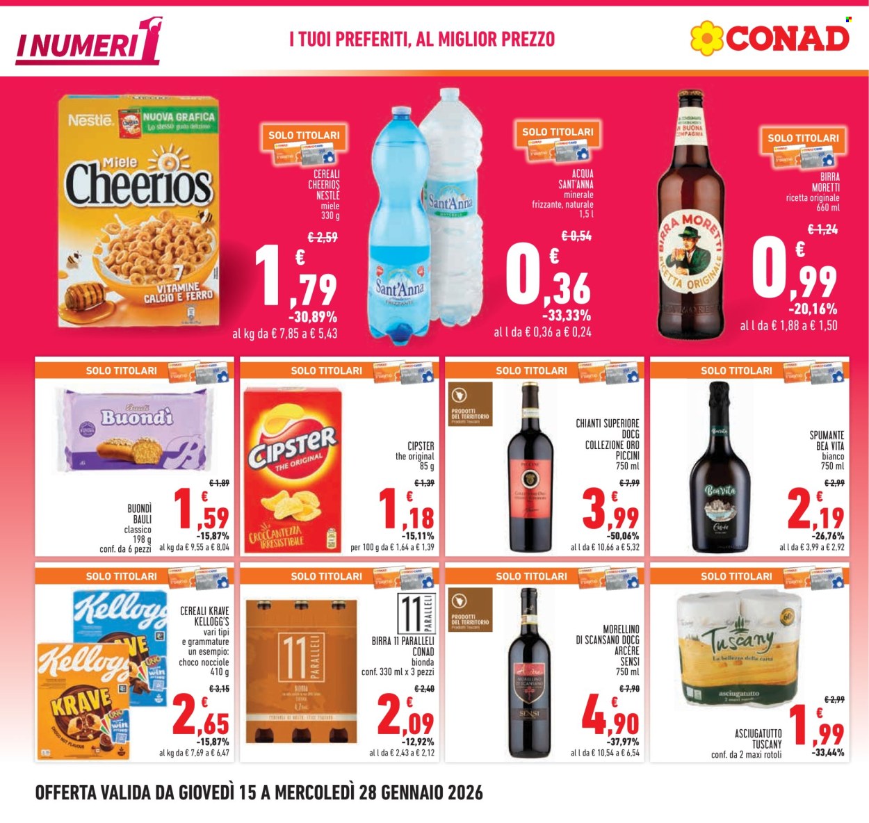 Volantino Conad - 15/1/2026 - 28/1/2026. Pagina 4