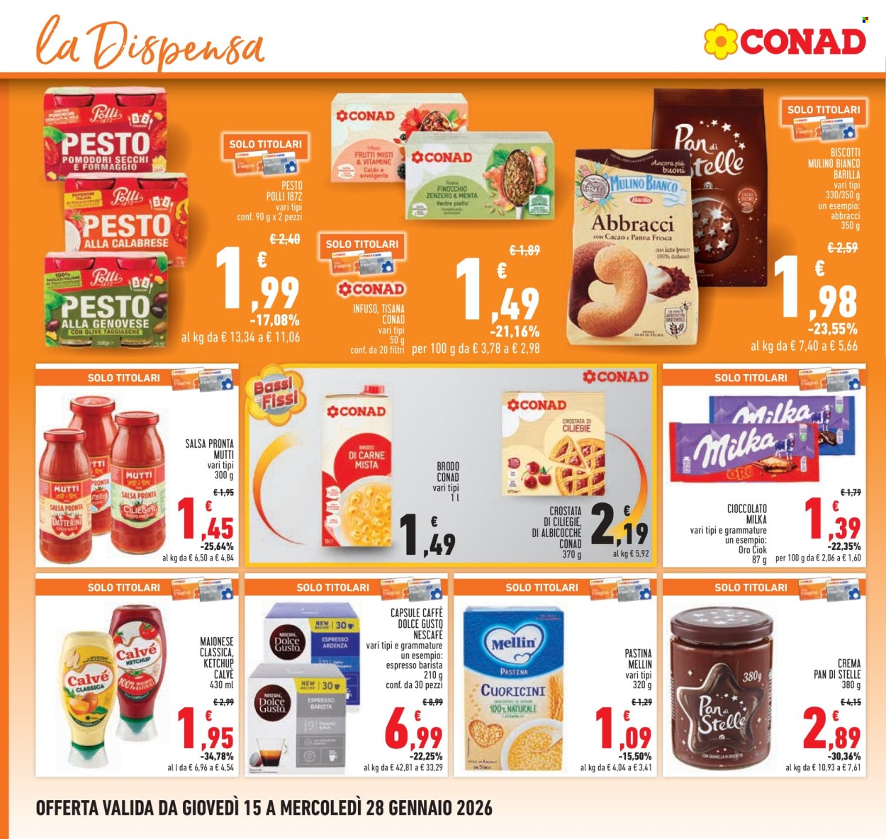 Volantino Conad - 15/1/2026 - 28/1/2026. Pagina 16