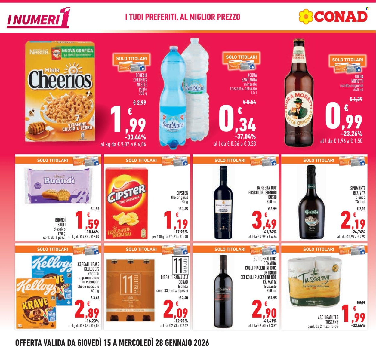Volantino Conad - 15/1/2026 - 28/1/2026. Pagina 4
