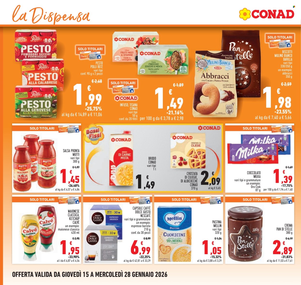 Volantino Conad - 15/1/2026 - 28/1/2026. Pagina 16