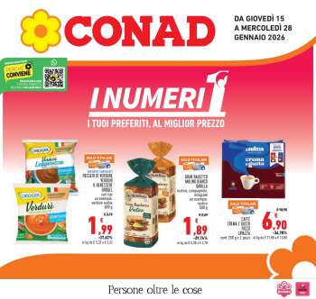 Volantino Conad - 15/1/2026 - 28/1/2026.