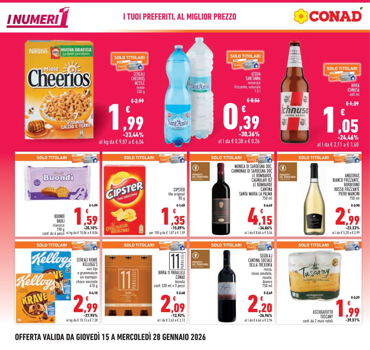 Volantino Conad - 15/1/2026 - 28/1/2026. Pagina 4
