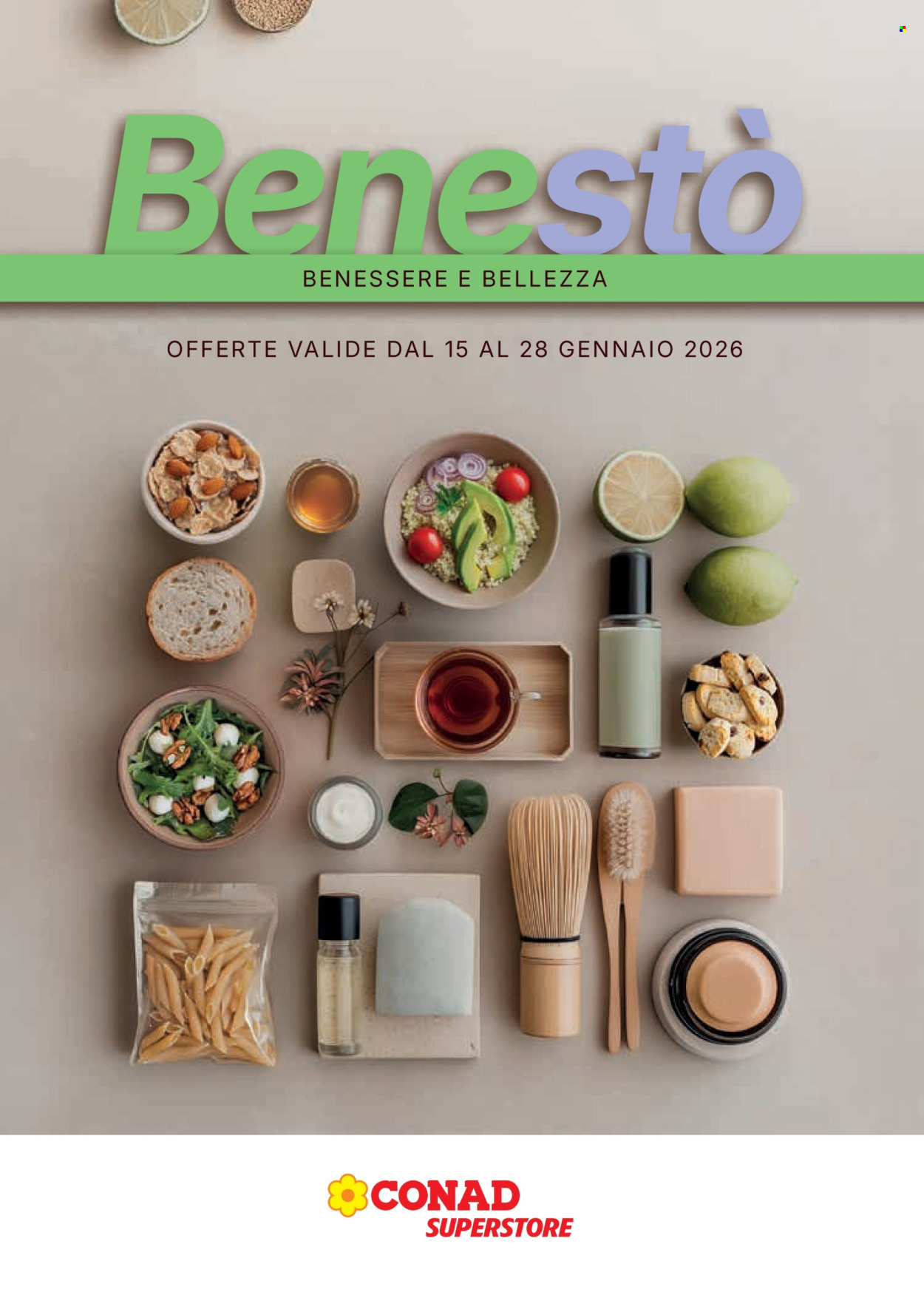 Volantino Conad - 15/1/2026 - 28/1/2026. Pagina 1