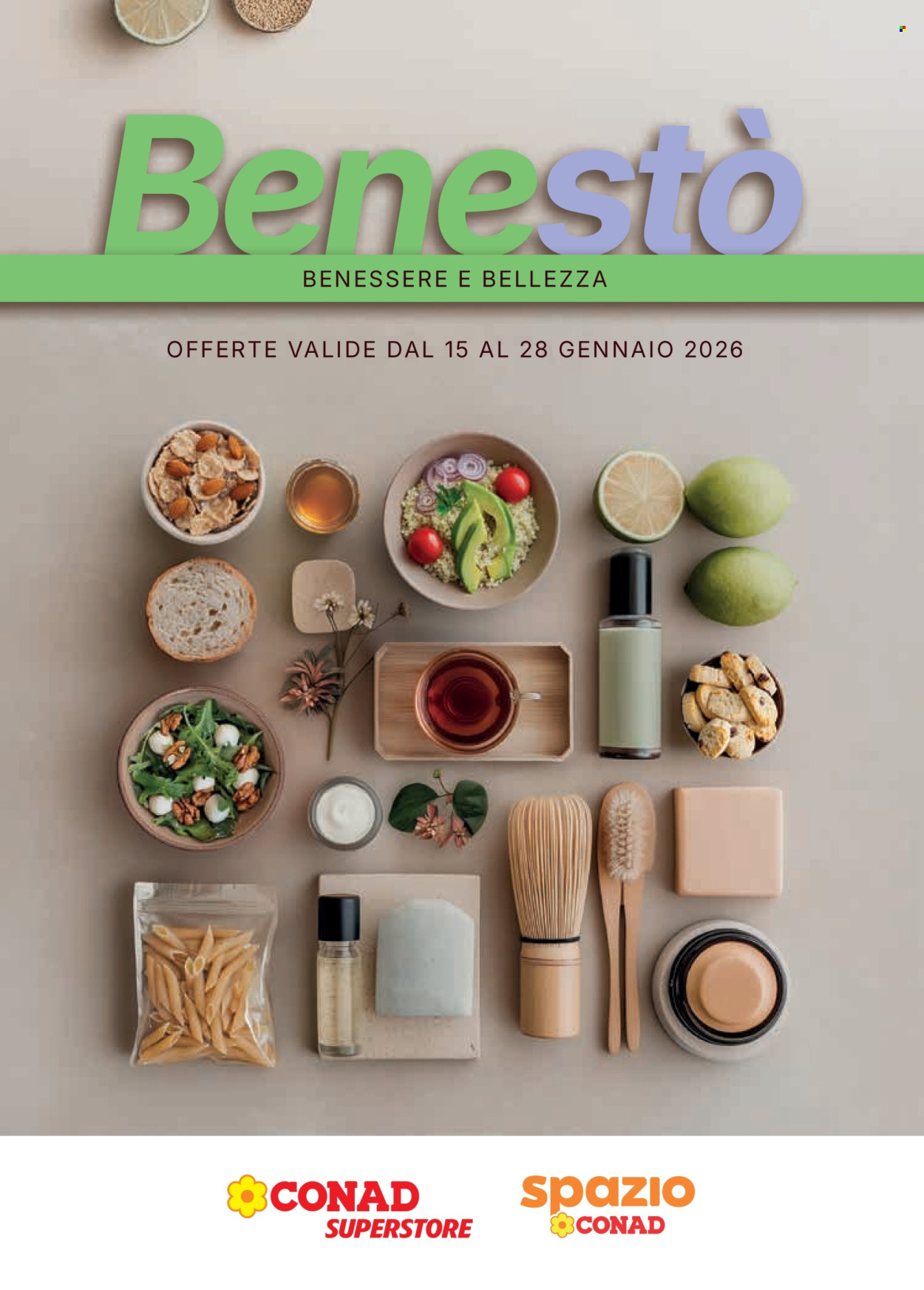 Volantino Conad - 15/1/2026 - 28/1/2026. Pagina 1