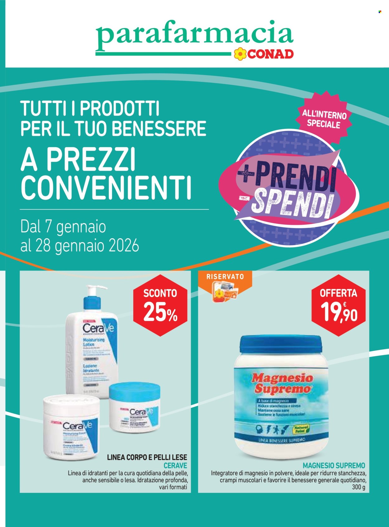 Volantino Conad - 7/1/2026 - 28/1/2026. Pagina 1