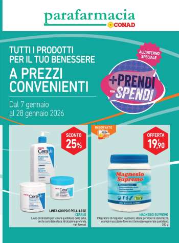 Volantino Conad - 7/1/2026 - 28/1/2026.