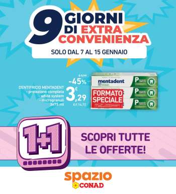 Volantino Spazio Conad - 7/1/2026 - 15/1/2026.