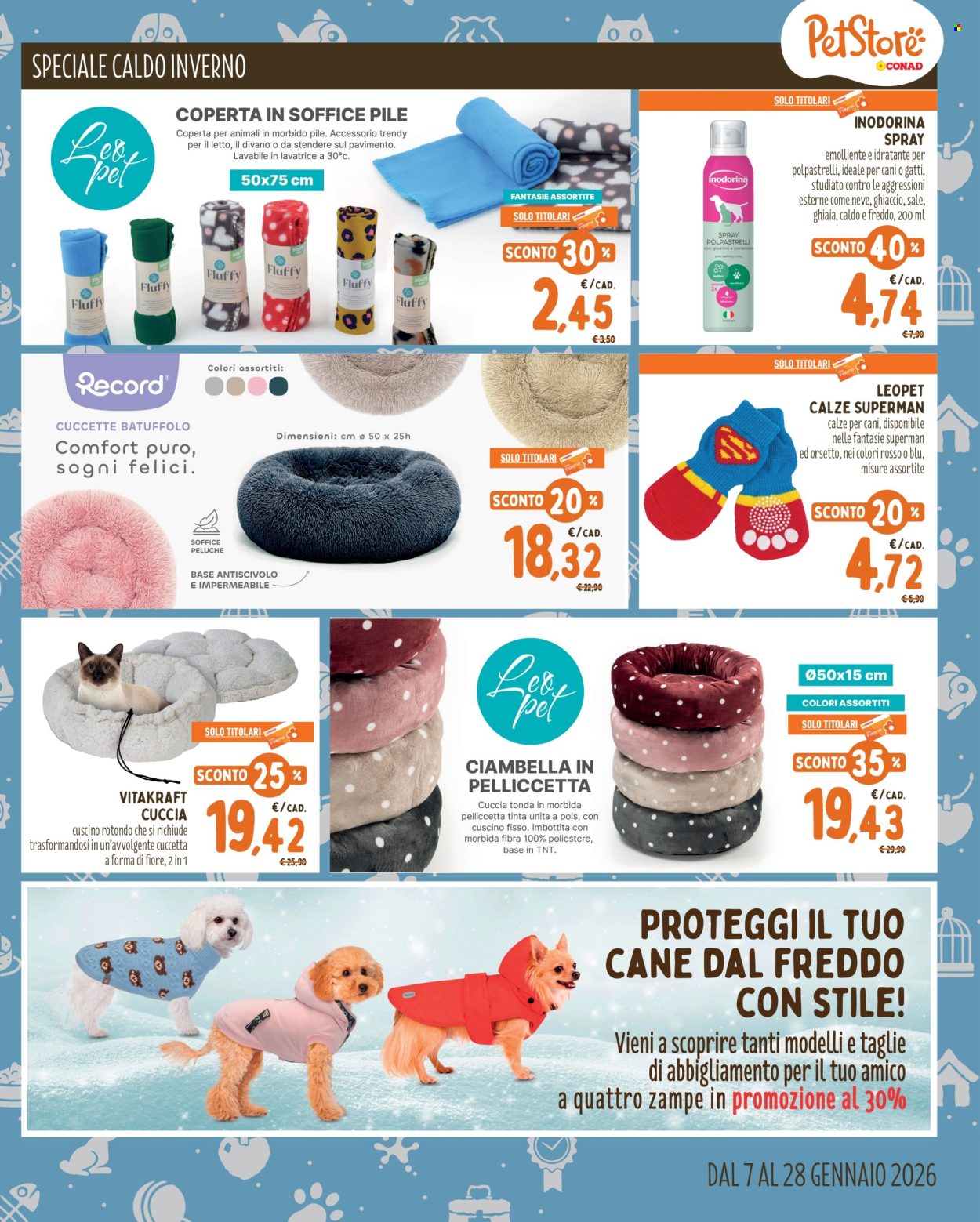 Volantino Pet Store Conad - 7/1/2026 - 28/1/2026. Pagina 7
