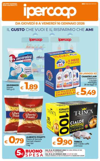 Volantino Coop - 8/1/2026 - 16/1/2026.