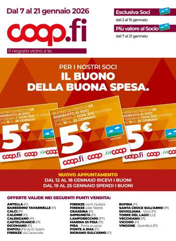 Volantino Coop - 7/1/2026 - 21/1/2026.