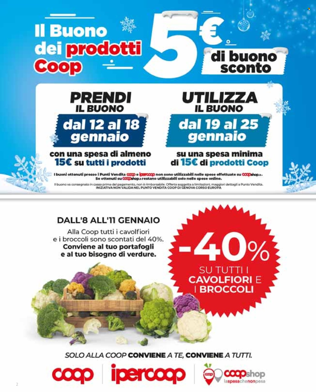 Volantino Coop - 8/1/2026 - 21/1/2026. Pagina 2