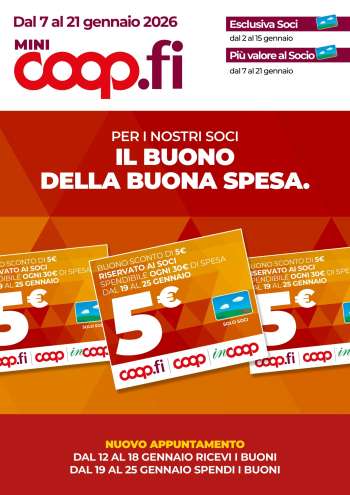 Volantino Coop - 7/1/2026 - 21/1/2026.