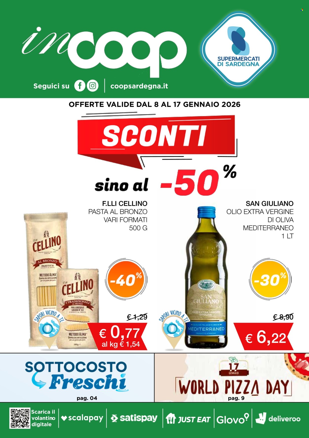 Volantino Coop - 8/1/2026 - 17/1/2026. Pagina 1