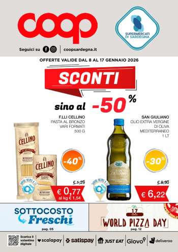 Volantino Coop - 8/1/2026 - 17/1/2026.