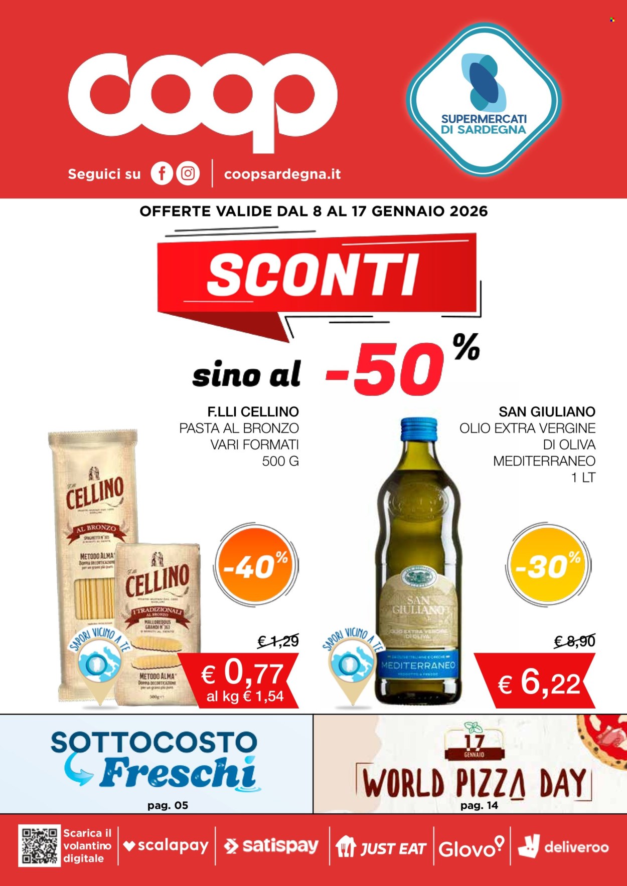 Volantino Coop - 8/1/2026 - 17/1/2026. Pagina 1