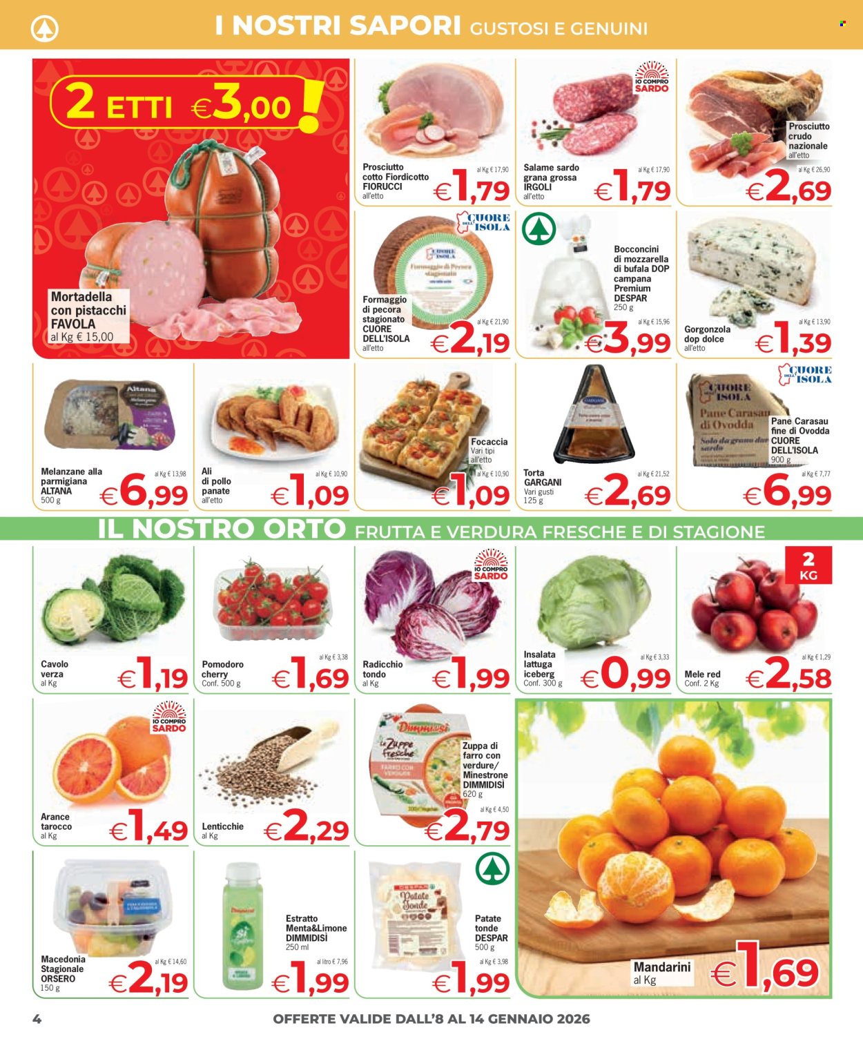 Volantino Eurospar - 8/1/2026 - 14/1/2026. Pagina 4