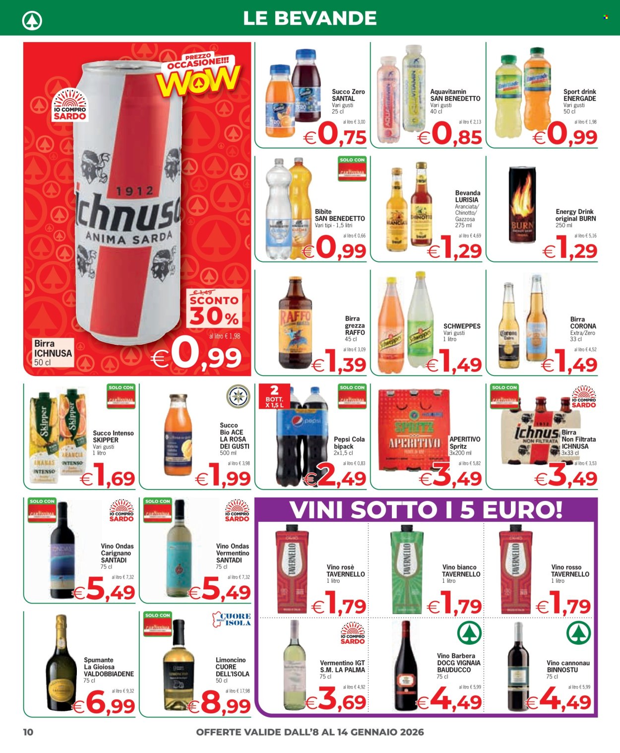 Volantino Eurospar - 8/1/2026 - 14/1/2026. Pagina 10