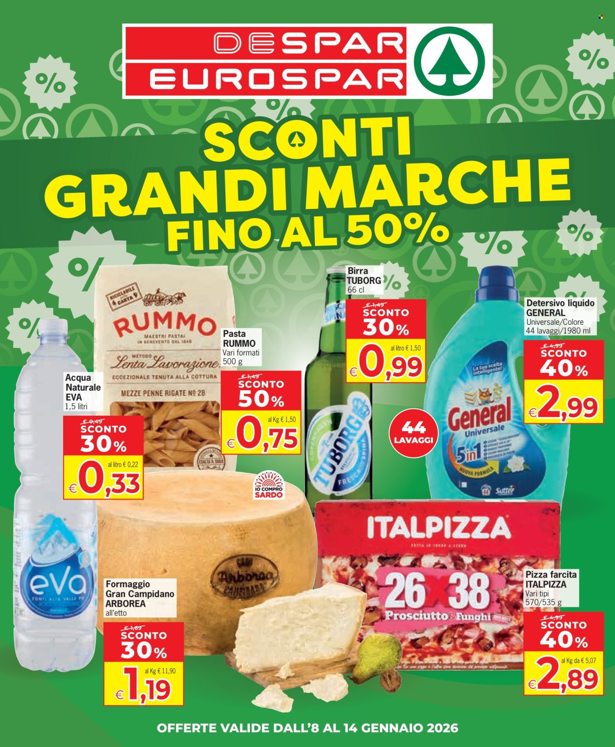 Volantino Eurospar - 8/1/2026 - 14/1/2026. Pagina 1