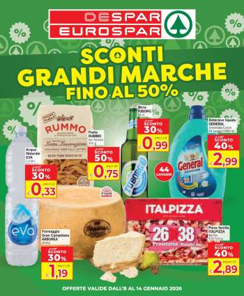 Volantino Eurospar - 8/1/2026 - 14/1/2026.