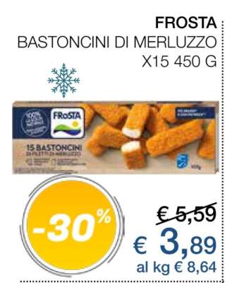 FROSTA Bastoncini di Merluzzo