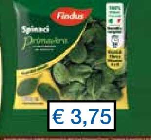 FINDUS SPINACI PRIMAVERA