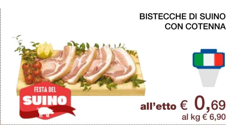 Bistecche di Suino con Cotenna
