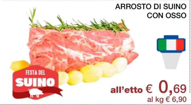 Arrosto di Suino con Osso
