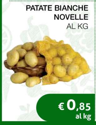 PATATE BIANCHE NOVELLE