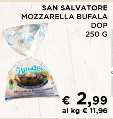 SAN SALVATORE MOZZARELLA BUFALA DOP