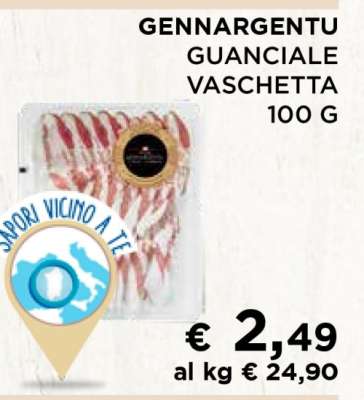 GENNARGENTU GUANCIALE VASCHETTA