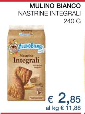 MULINO BIANCO Nastrine Integrali