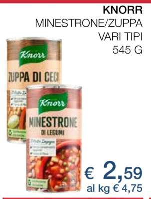 Knorr Minestrone/Zuppa